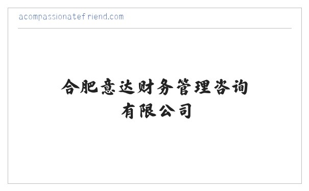 合肥意达财务管理咨询有限公司 缩略图